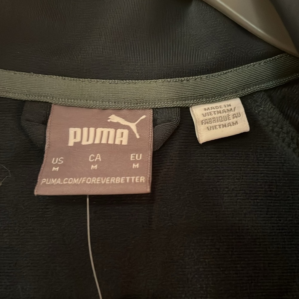 NWT Green Puma Contrast Jacket 2.0 Size Medium - Picture 5 of 6